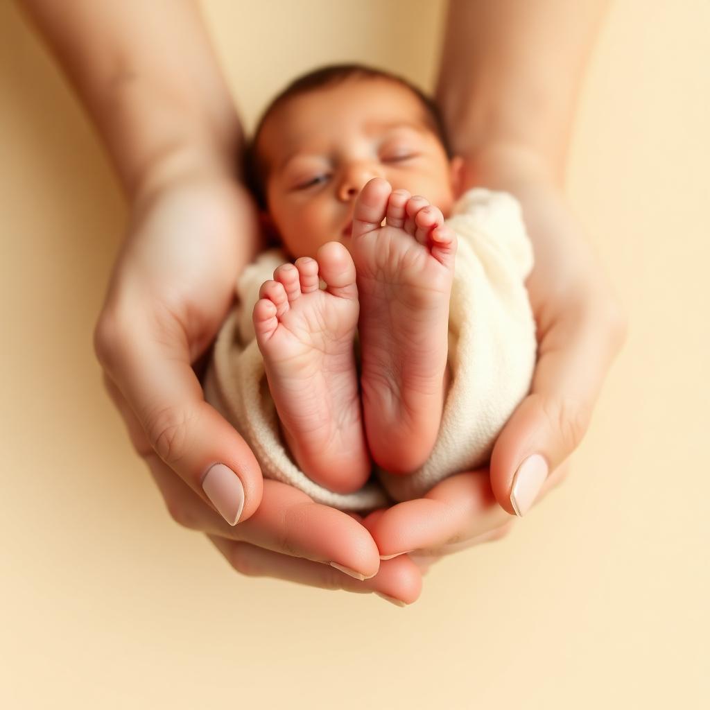 Pés de bebê